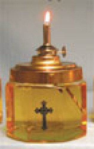 Λάμπα παραφίνης με μηχανή μεγάλη 00.500.097